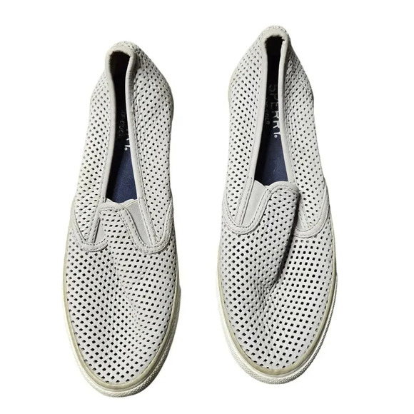 Sperry Perforated Slip-On Shoes - Picture 1 of 5
